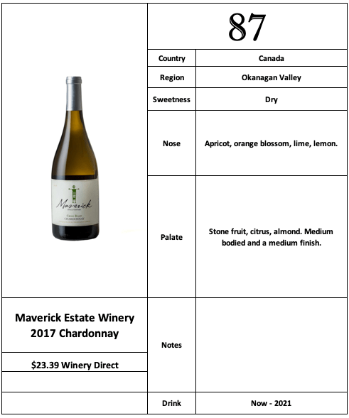 Maverick 2017 Chardonnay
