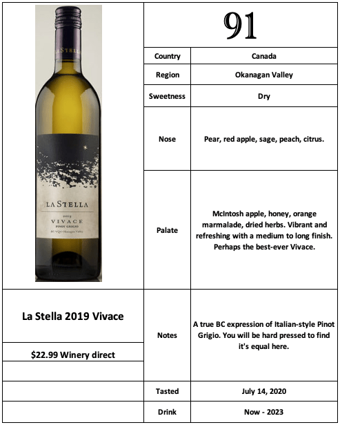 La Stella 2019 Vivace