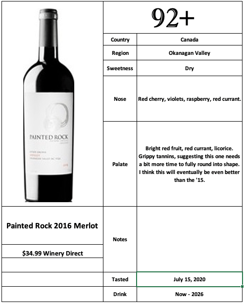 Painted Rock 2016 Merlot
