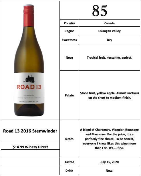 Road 13 2016 Stemwinder